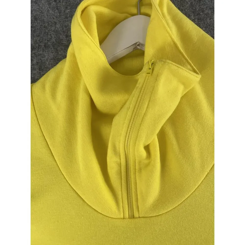 Oakley Gretchen Bleiler Sweater Women Large Sweatshirt Yellow Pullover N87